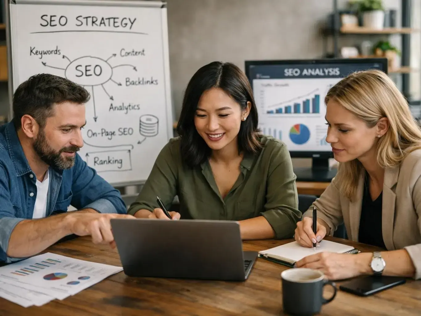 Our Link Building process in Brynna