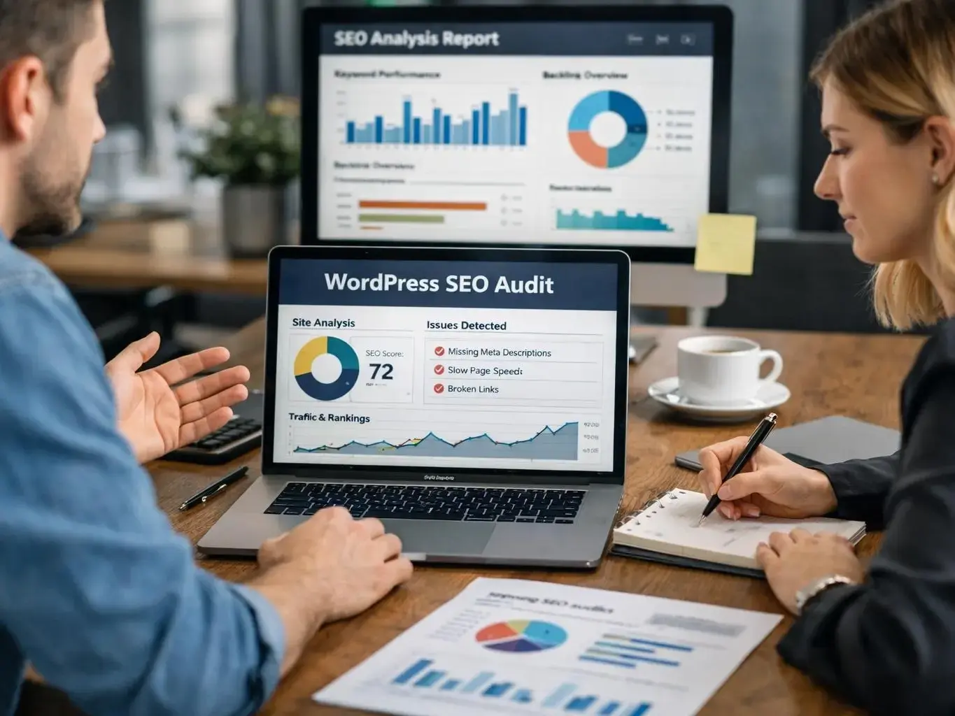 Wordpress SEO services in Ystrad Mynach