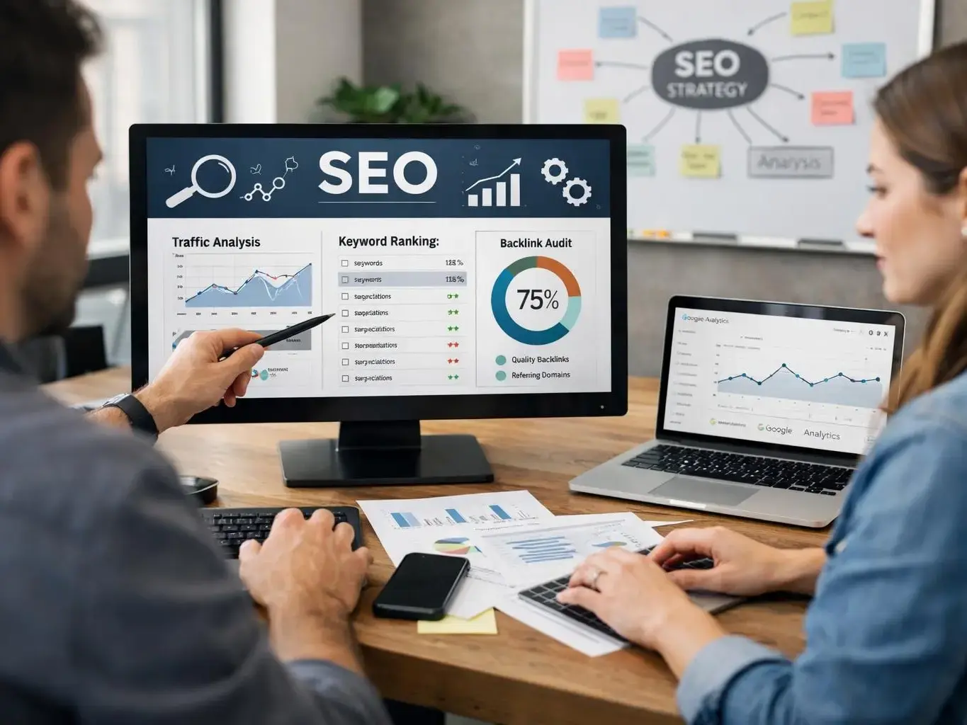 Our SEO Services process in Kewstoke